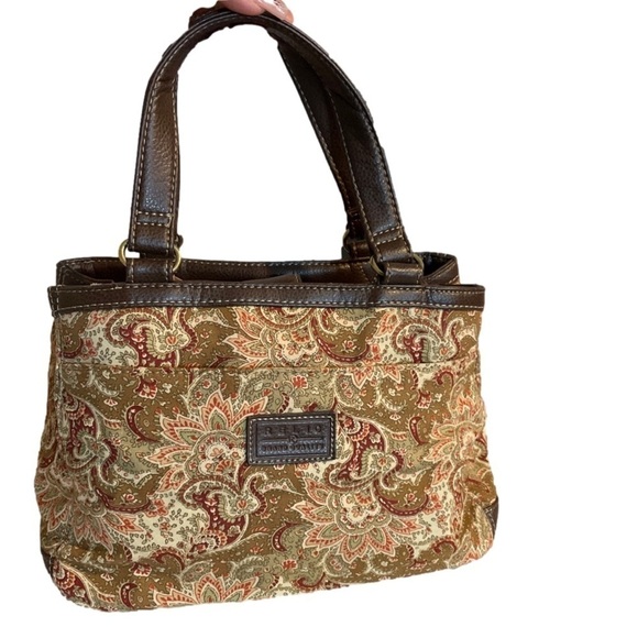 Relic Handbags - Relic by Fossil Vintage Paisley Leather purse